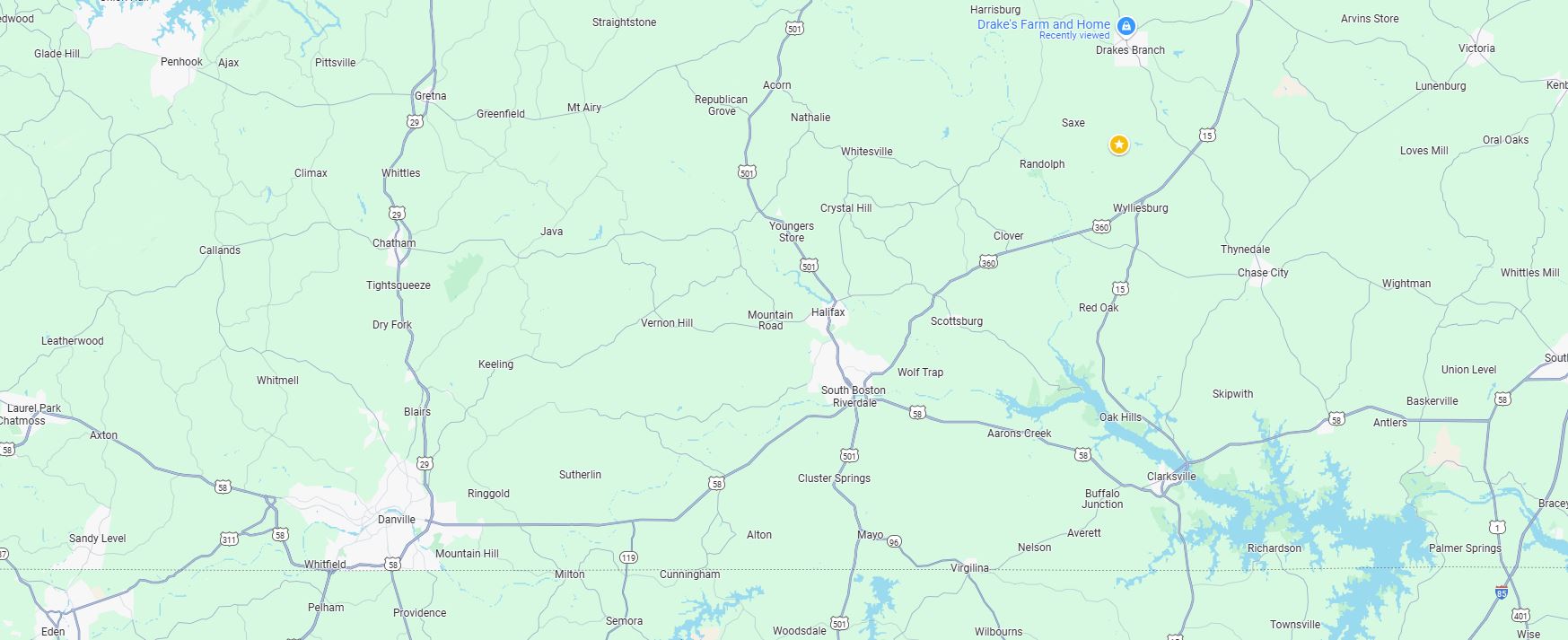 Map location